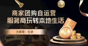 大新哥·商家团购自运营-玩转本地生活-最全资源库
