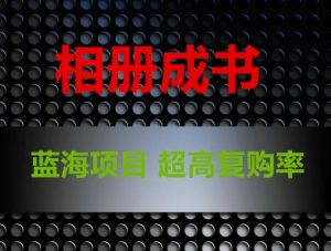 相册成书，蓝海项目，认真操作月入过万【揭秘】-最全资源库