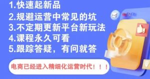 文西电商课程，规避运营中常见的坑-最全资源库