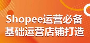 Shopee运营必备基础运营店铺打造,多层次的教你从0-1运营店铺-最全资源库