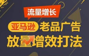 流量增长 亚马逊老品广告放量增效打法，短期内广告销量翻倍-最全资源库