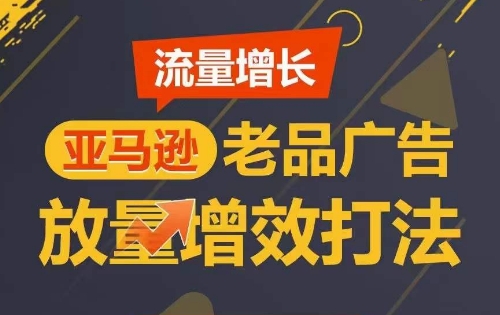 流量增长 亚马逊老品广告放量增效打法，短期内广告销量翻倍-最全资源库