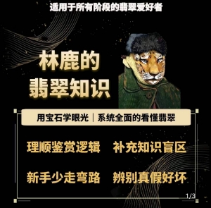 林鹿的翡翠知识，​用宝石眼光，系统全面的看懂翡翠-最全资源库