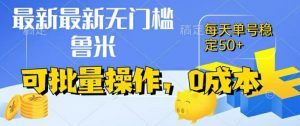 最新0成本项目，不看广告、不养号，纯挂机单号一天50+，收益时时可见，提现秒到账【揭秘】-最全资源库