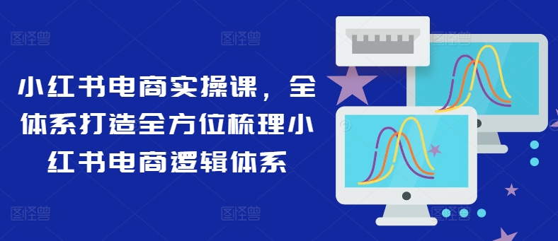 小红书电商实操课，全体系打造全方位梳理小红书电商逻辑体系-最全资源库