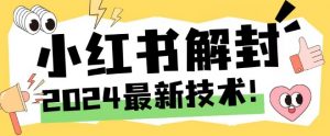 2024最新小红书账号封禁解封方法，无限释放手机号【揭秘】-最全资源库