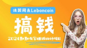 法国闲鱼Leboncoin跨境电商教程:环境邮箱电话解决产品上传及流量,悄悄赚钱【揭秘】-最全资源库