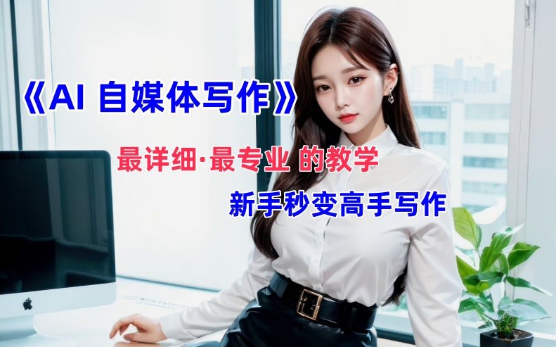 AI自媒体文章创作全网最详细教程，新手秒变写作高手，多方位发展-最全资源库