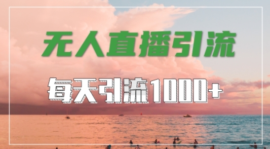 抖音快手视频号全平台通用,无人直播引流法,超暴力引流1000+高质量精准创业粉【揭秘】-最全资源库