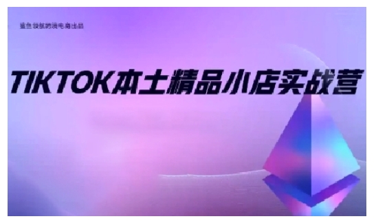 TikTok本土精品小店出海实战营,从入门到高阶,不止0-1!-最全资源库
