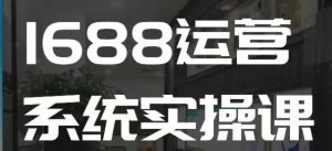 1688高阶运营系统实操课,快速掌握1688店铺运营的核心玩法-最全资源库