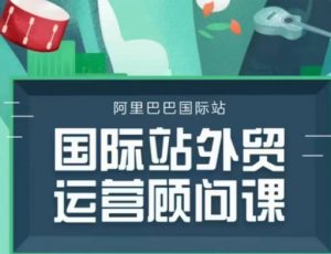 国际站运营顾问系列课程，一套完整的运营思路和逻辑-最全资源库
