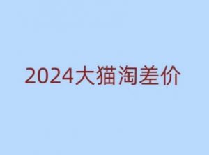 2024版大猫淘差价课程，新手也能学的无货源电商课程-最全资源库