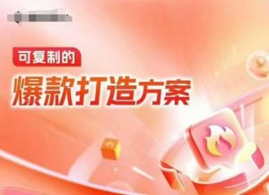 天猫电商爆款运营,可复制的爆款打造方案(线下内训课录音+字幕)-最全资源库