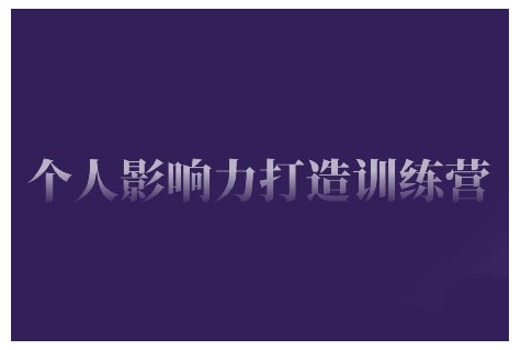 个人影响力打造训练营,掌握公域引流、私域运营、产品定位等核心技能,实现从0到1的个人IP蜕变-最全资源库
