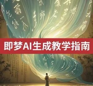 2025即梦ai生成视频教程，一学就会国内免费文字生成视频图片生成视频-最全资源库