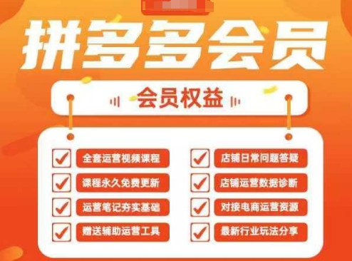 2025拼多多运营实战课,40节全流程教学,覆盖拼多多运营全链路-最全资源库