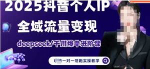 2025个人IP短视频带货(进阶版)全域流量变现，deepseek千川爆单进阶课-最全资源库