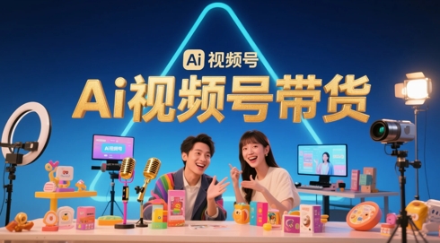 风口已至!AI视频号带货轻松月入过1W,99%的普通人却卡在内容制作门槛-最全资源库