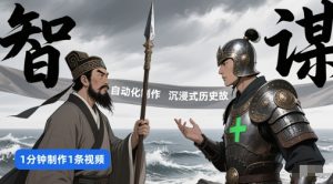 扣子工作流一键生成沉浸式历史故事,一天工作量,3分钟搞定-最全资源库