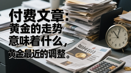 付费文章:黄金的走势意味着什么,如何看待黄金最近的调整-最全资源库