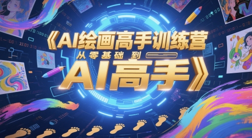 AI绘画高手训练营,从零基础到AI高手-最全资源库