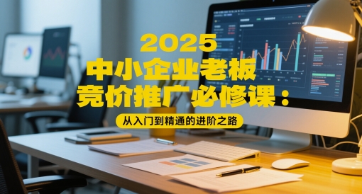 2025中小企业老板竞价推广必修课:从入门到精通的进阶之路-最全资源库