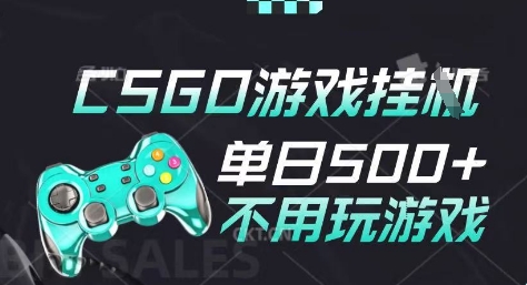 25年CSGO游戏搬砖,全自动挂G,不需要玩游戏,手机操作日入3张(不是汇率搬砖)【揭秘】-最全资源库