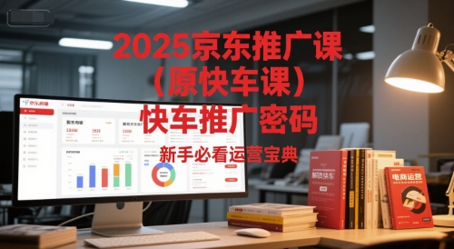 2025京东推广课(原快车课)解锁京东快车推广密码,新手必看运营宝典-最全资源库