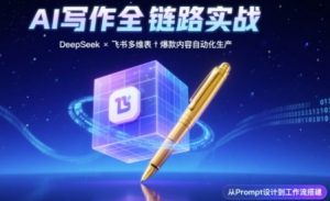 AI写作全链路：DeepSeek结构化Prompt+飞书多维表打造爆款内容体系-最全资源库