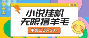 最新小说挂G自撸玩法本人实操单窗口20-50+可矩阵放大操作【揭秘】-最全资源库