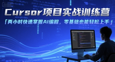 Cursor项目实战训练营，两小时快速掌握AI编程，零基础也能轻松上手-最全资源库