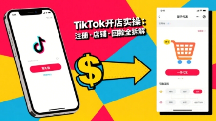 TikTok从开店到投流的进阶课,从基础实操到高阶技巧一网打尽-最全资源库