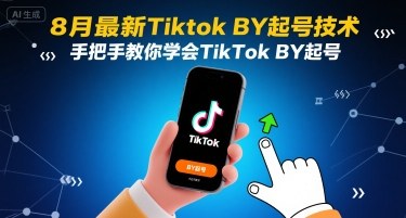 8月最新Tiktok搬运起号技术,手把手教你学会TikTok搬运起号-最全资源库