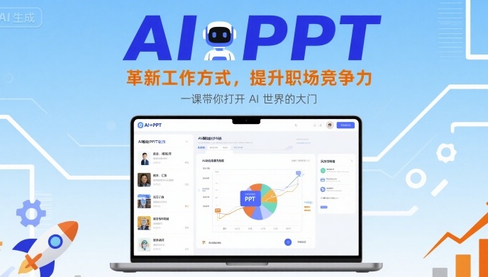 AI+PPT:革新工作方式,提升职场竞争力,一课带你打开 AI 世界的大门-最全资源库