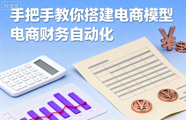 手把手教你搭建电商模型-电商财务自动化-最全资源库