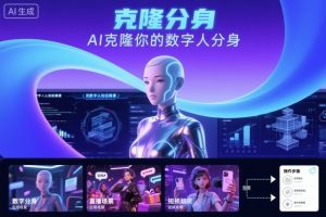 AI数字人认知实操课，克隆你的数字人分身-最全资源库