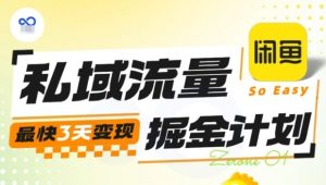 私域流量掘金计划实战训练营,最快3天变现-最全资源库