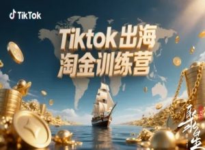 Tiktok出海淘金训练营,跨境电商TK实战变现-最全资源库