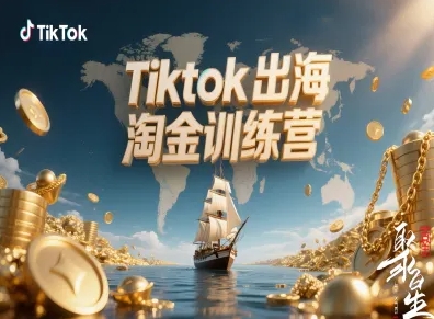 Tiktok出海淘金训练营,跨境电商TK实战变现-最全资源库