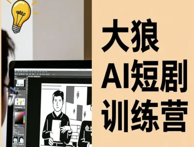 大狼AI短剧训练营-短剧课程（更新中）-最全资源库