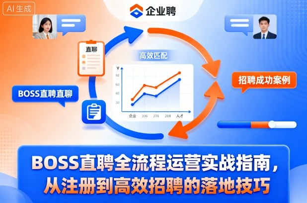 BOSS直聘全流程运营实战指南，从注册到高效招聘的落地技巧-最全资源库