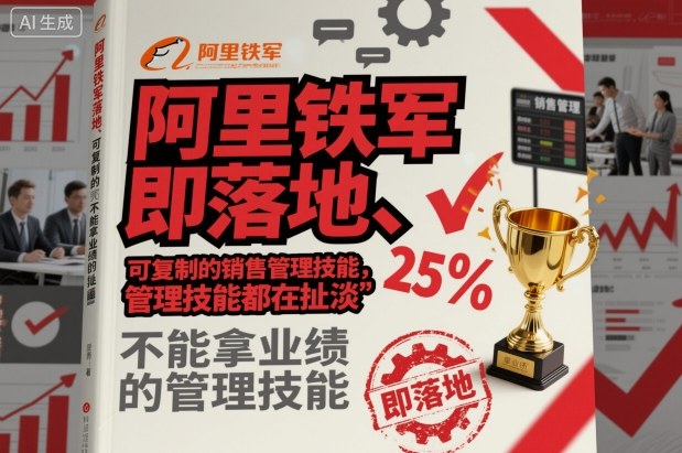 阿里铁军即落地、可复制的销售管理技能,不能拿业绩的管理技能都在扯淡-最全资源库