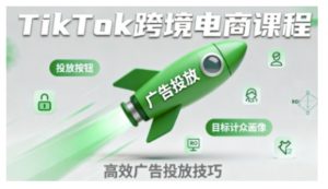 TikTok跨境电商全流程实操课,助力从业者掌握TikTok跨境电商运营核心技能,高效开展业务-最全资源库