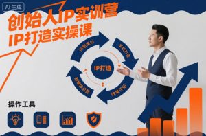 创始人IP实训营，IP打造实操课-最全资源库
