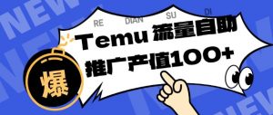 专注于Temu商家提供精准曝光浏览量，助力店铺排名提升和转化，单机日收入80-130【揭秘】-最全资源库
