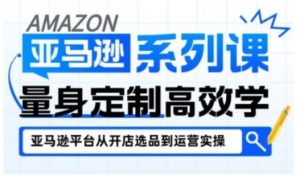亚马逊新手开店从入门到精通,全面覆盖亚马逊开店各阶段要点,助新手从入门到精通-最全资源库