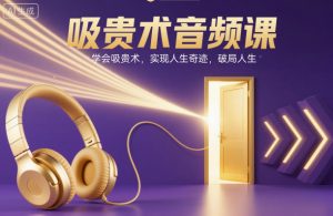 吸贵术音频课，学会吸贵术，实现人生奇迹，破局人生-最全资源库