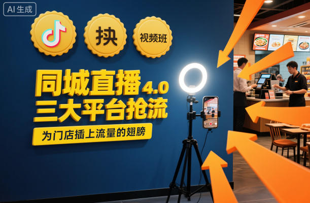 同城直播实操班4.0，三大平台抢流，为门店插上流量的翅膀-最全资源库