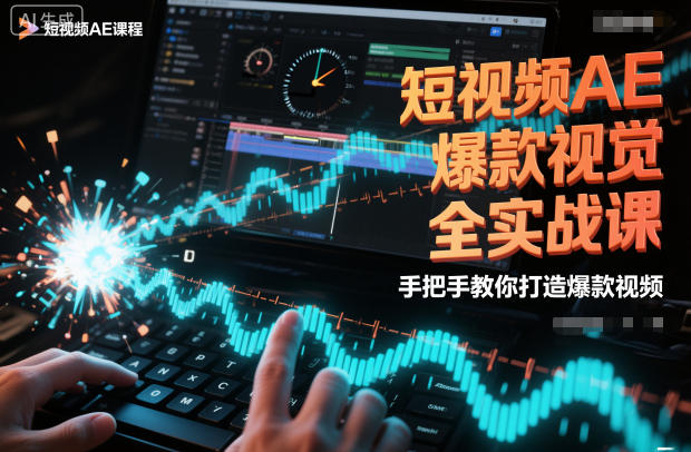 短视频AE爆款视觉全实战课，手把手教你打造爆款视频-最全资源库